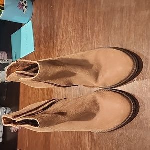 Lucky Brand brown booties